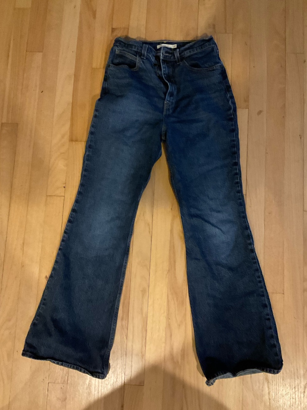 Levi's Dark Blue Flare Jeans